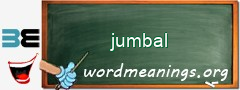 WordMeaning blackboard for jumbal